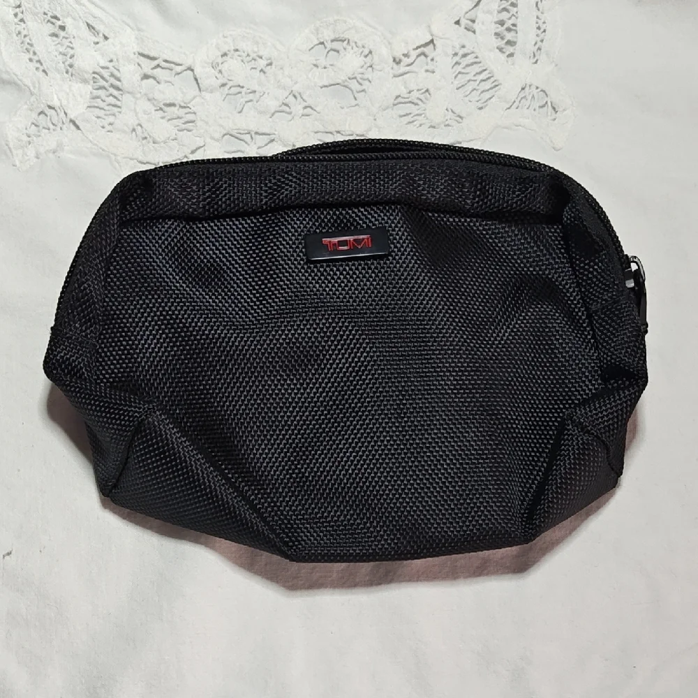 Tumi Black Toiletry Bag for Men
